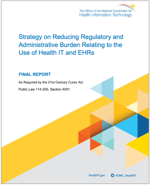 ONC Strategy for HIT and EHR